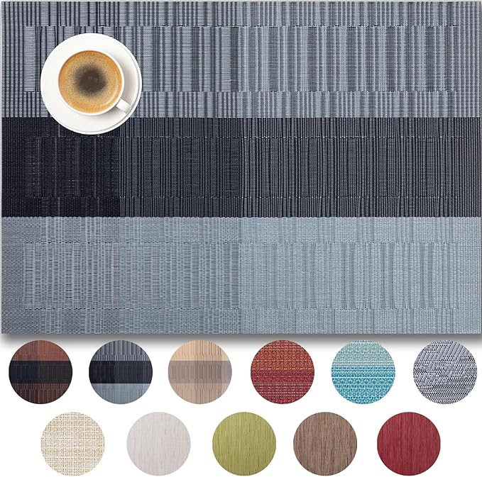 Placemats Set of 8 by Unknown