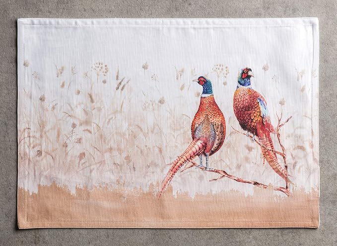 Maison d' Hermine Placemats Set of 4 Reusable 100% Cotton | Cloth Place Mats - Image 8