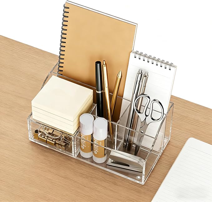 HBlife Acrylic Desk Organizer - Image 5