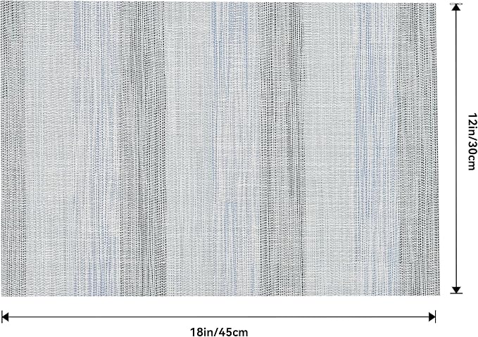 Leetaltree LightSteel Blue Placemats Set of 8 - Image 9