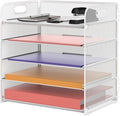5 Trays Paper Organizer Letter Tray by SUPEASY