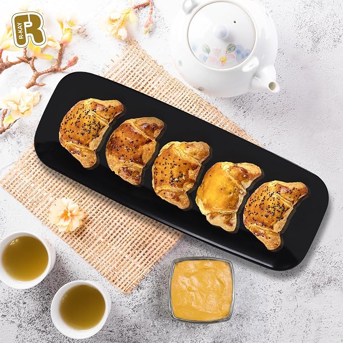 R-kay 4 Pack Plastic Serving Trays - Image 2