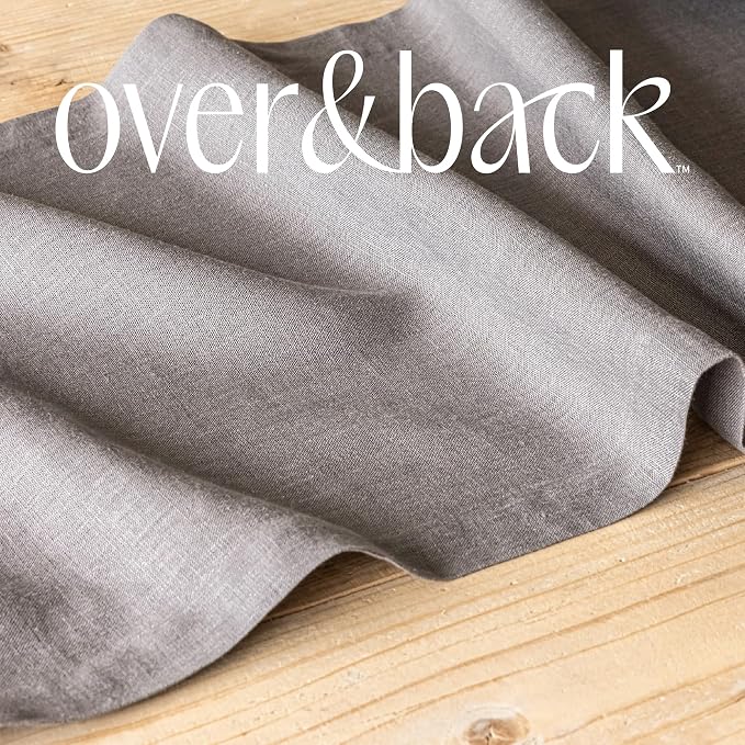 Over&Back 18x90 Washed 100% Linen Table Runner - Image 6