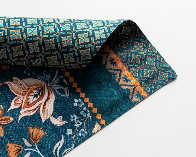 Maison d' Hermine Placemats Set of 4 Reusable 100% Cotton | Cloth Place Mats - Image 7