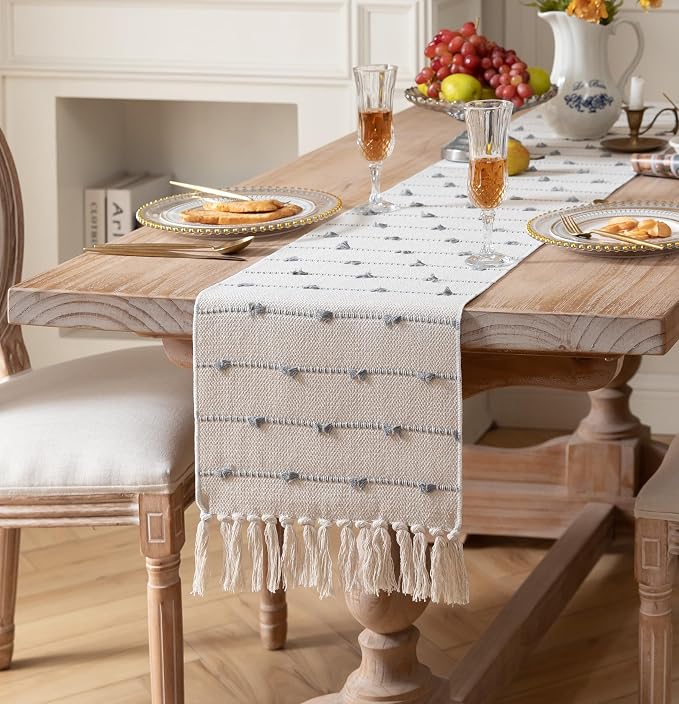 Caflife Boho Table Runner 108 Inchs Long - Image 2