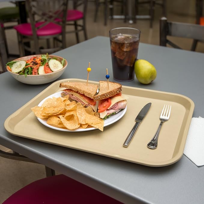 Carlisle FoodService Products Cafe Plastic Fast Food Tray - Image 5