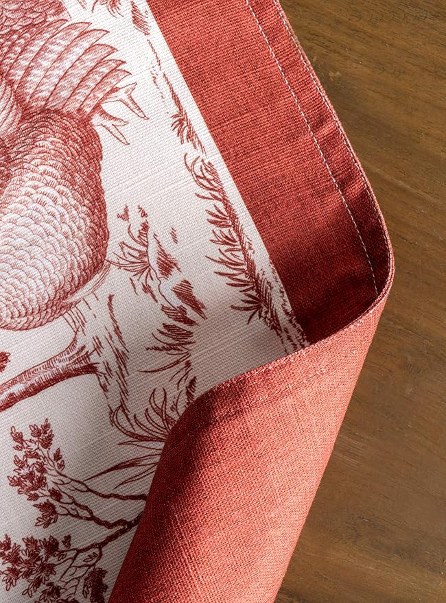 Maison d' Hermine Placemats Set of 4 Reusable 100% Cotton | Cloth Place Mats - Image 9