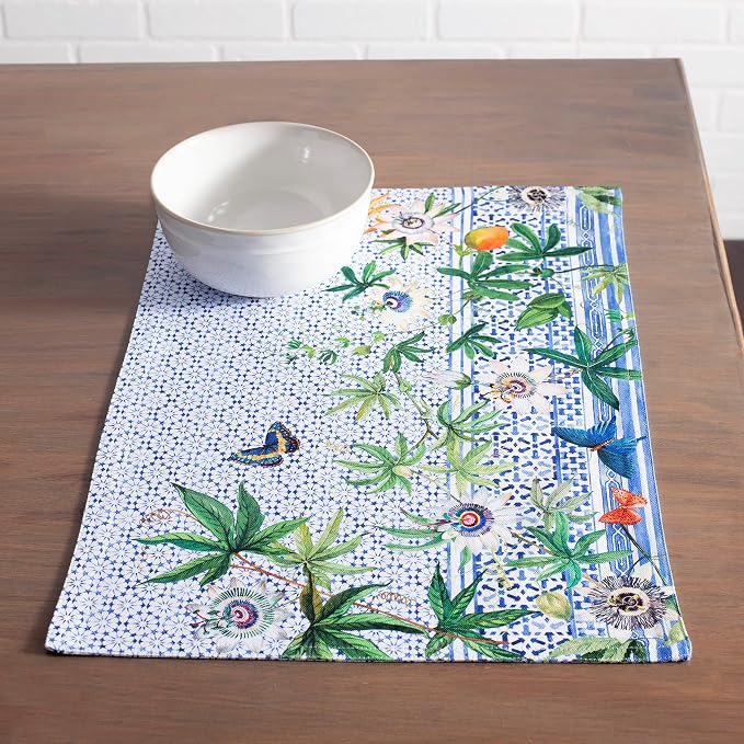 Maison d' Hermine Placemats Set of 4 Reusable 100% Cotton | Cloth Place Mats - Image 8