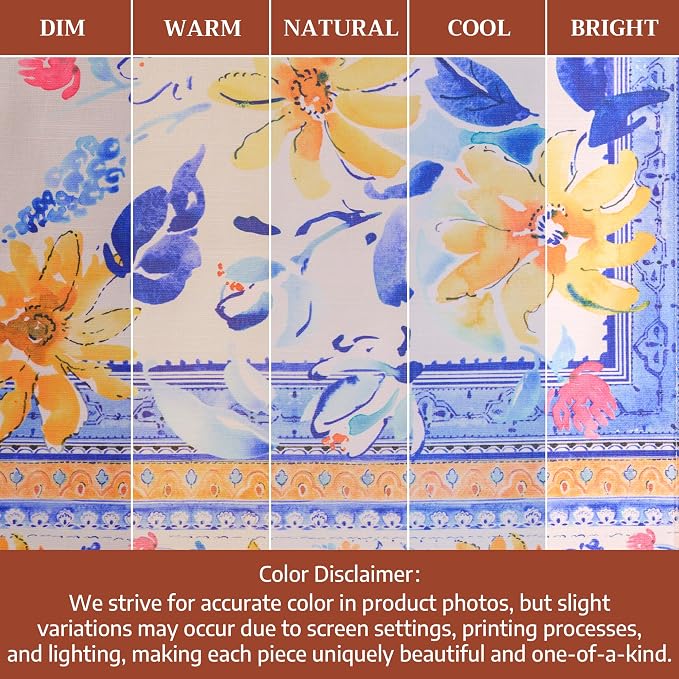 Maison d' Hermine Table Runner 100% Cotton 14.50" x 72" | Table Runners 72 - Image 6