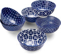 DOWAN Small Dessert Bowls Set of 6, Ice Cream Bowls 10 OZ, 4.5 Inch Ceramic by DOWAN