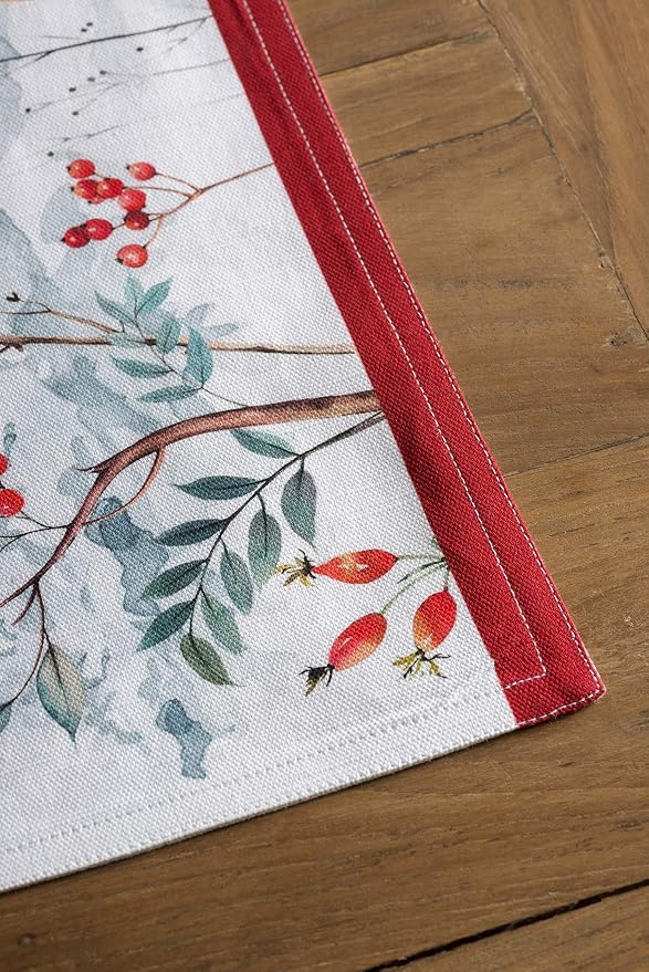 Maison d' Hermine Placemats Set of 4 Reusable 100% Cotton | Cloth Place Mats - Image 8
