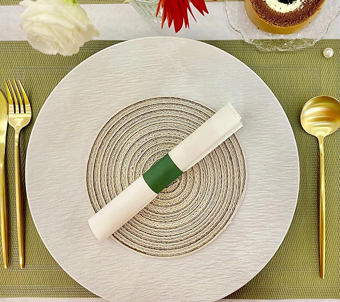 Germiwipe 500 Pcs Paper Napkin Bands Self Adhesive | Silverware Wraps Bands - Image 3