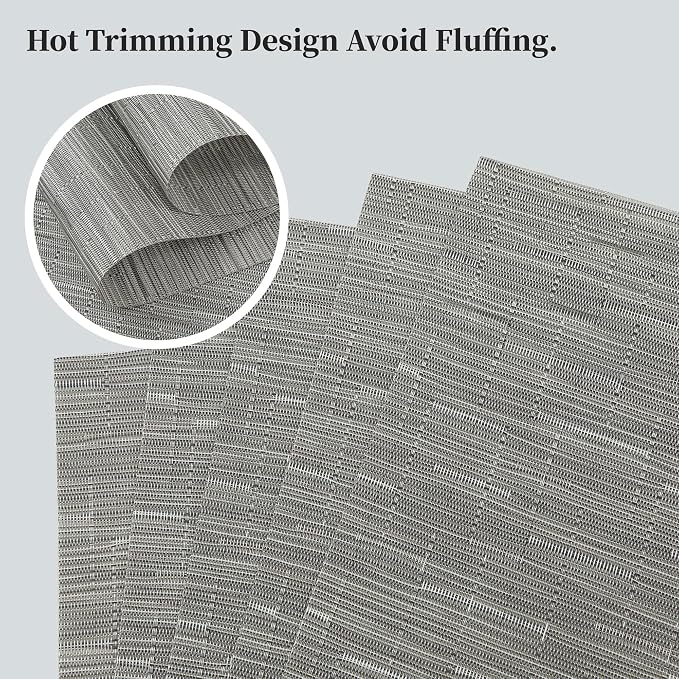 Leetaltree Silver Placemats Set of 6 - Image 3