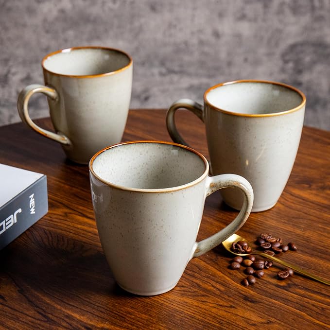 MONITO 17oz Ceramic Coffee Mugs Set of 6, Dishwasher&Microwave Safe, Reactive - Image 2