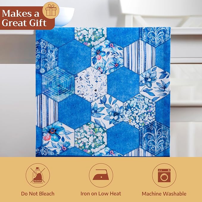 Maison d' Hermine Table Runner 100% Cotton 14.50" x 72" | Table Runners 72 - Image 5