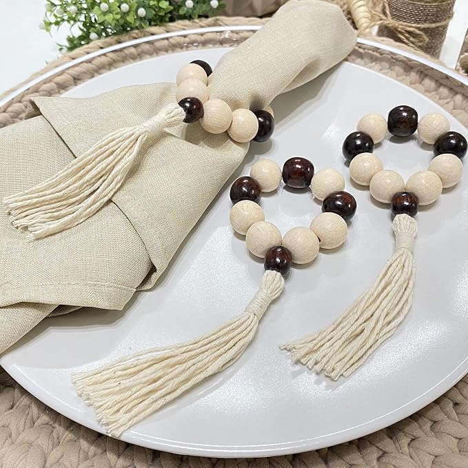 Napkin Rings Set of 6 by LEBEJUA-EXCLUSIVENAPKINRINGSSET