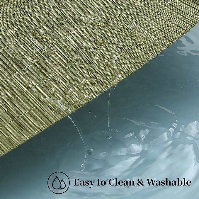Leetaltree Pea Green Placemats Set of 12 - Image 5