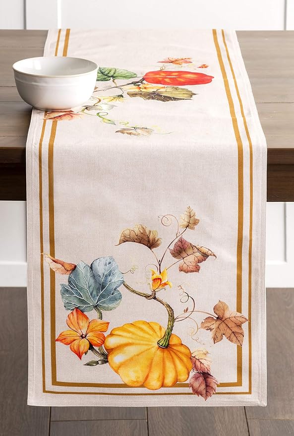 Maison d' Hermine Table Runner 100% Cotton 14.50" x 72" | Table Runners 72 - Image 9