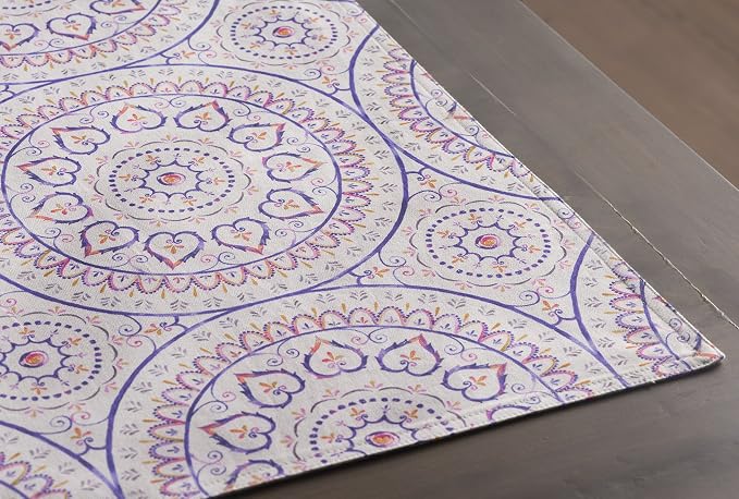 Maison d' Hermine Placemats Set of 4 Reusable 100% Cotton | Cloth Place Mats - Image 8