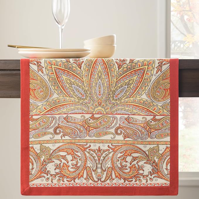 Maison d' Hermine Table Runner 100% Cotton 14.50" x 48" | Table Runners 48 - Image 8