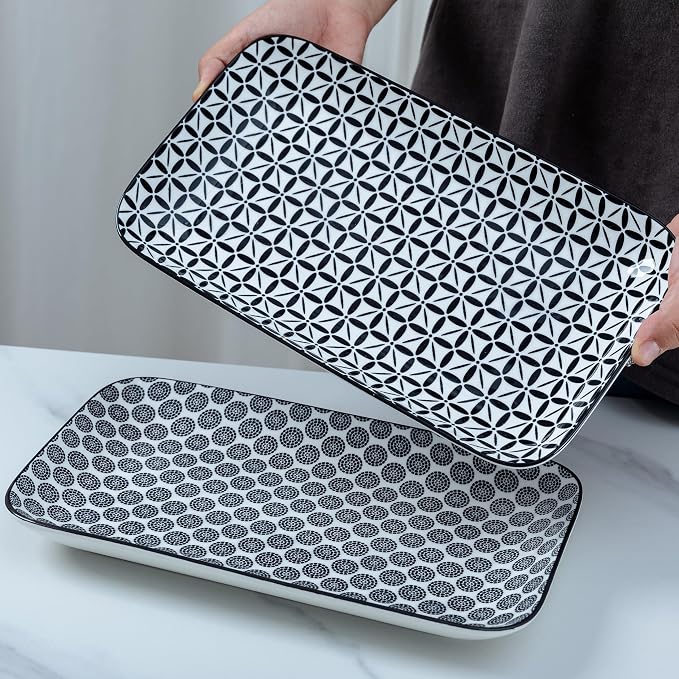 LEHAHA Serving Platters Set of 4, Serving Dishes - Image 4