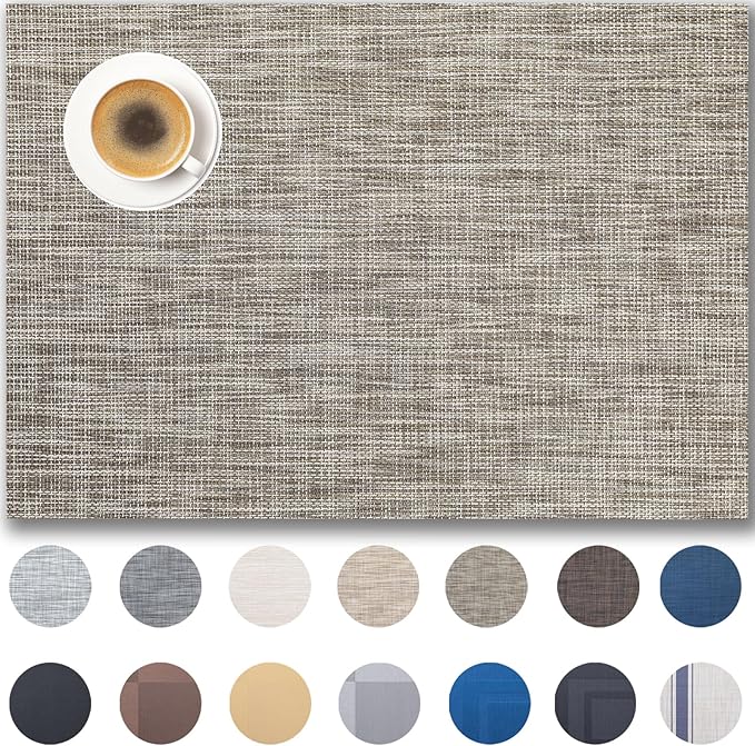Placemats Set of 8 by Unknown