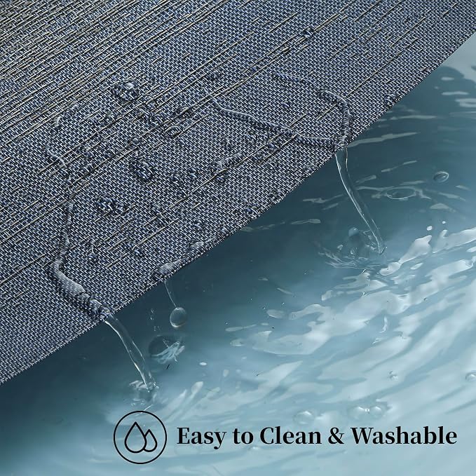 Leetaltree Denim Blue Placemats Set of 4 - Image 5