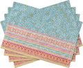 Maison d' Hermine Placemats Set of 4 Reusable 100% Cotton | Cloth Place Mats by MaisondHermine
