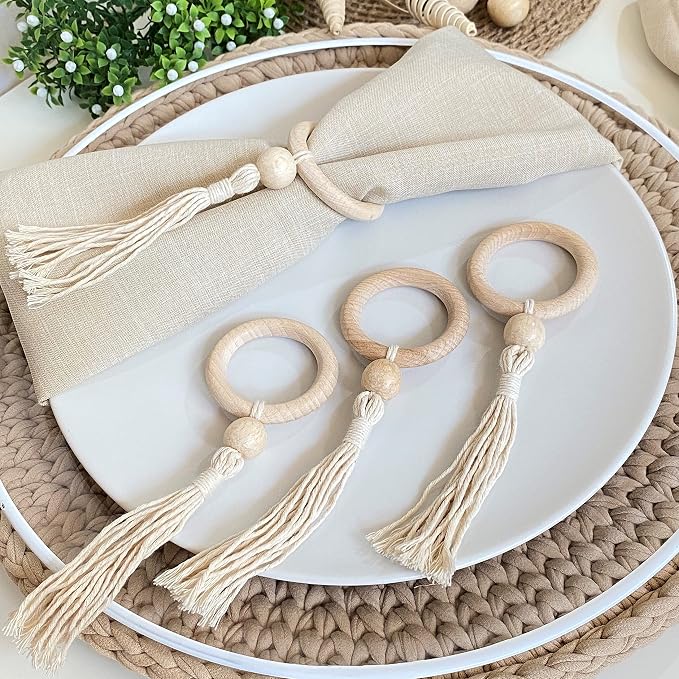 Napkin Rings Set of 6 - Image 2