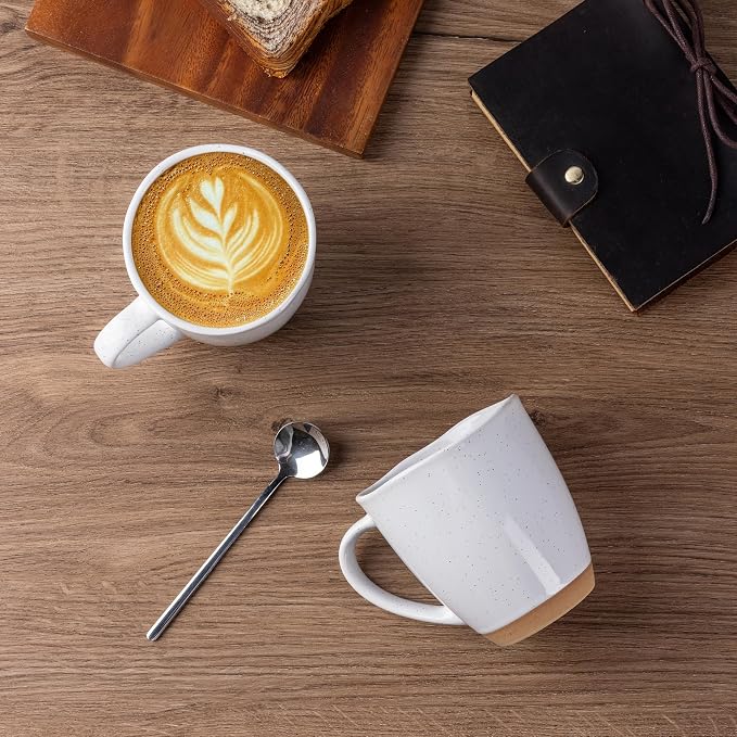 AmorArc 12oz Coffee Mugs, Ceramic Coffee Mugs set of 4 - Image 3