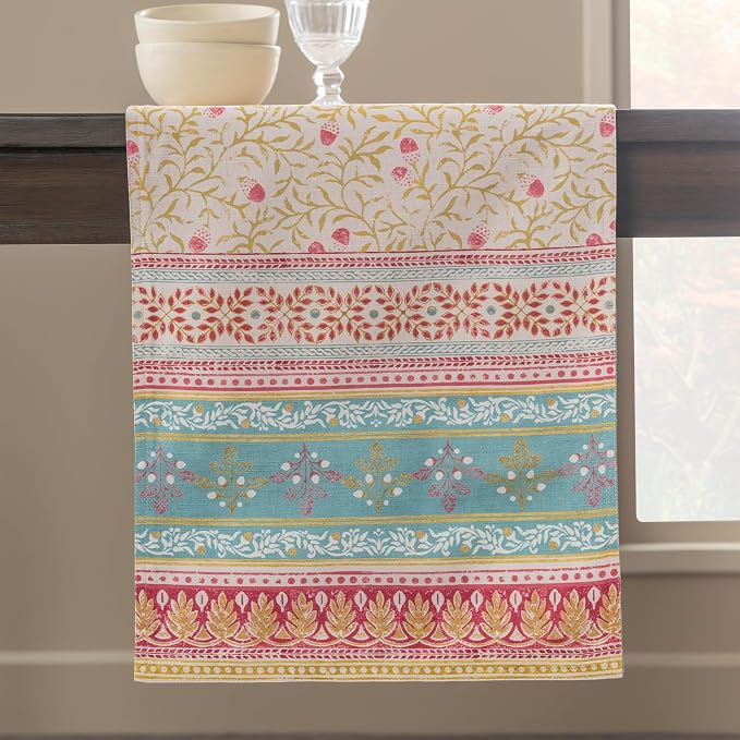 Maison d' Hermine Table Runner 100% Cotton 14.50" x 72" | Table Runners 72 - Image 8