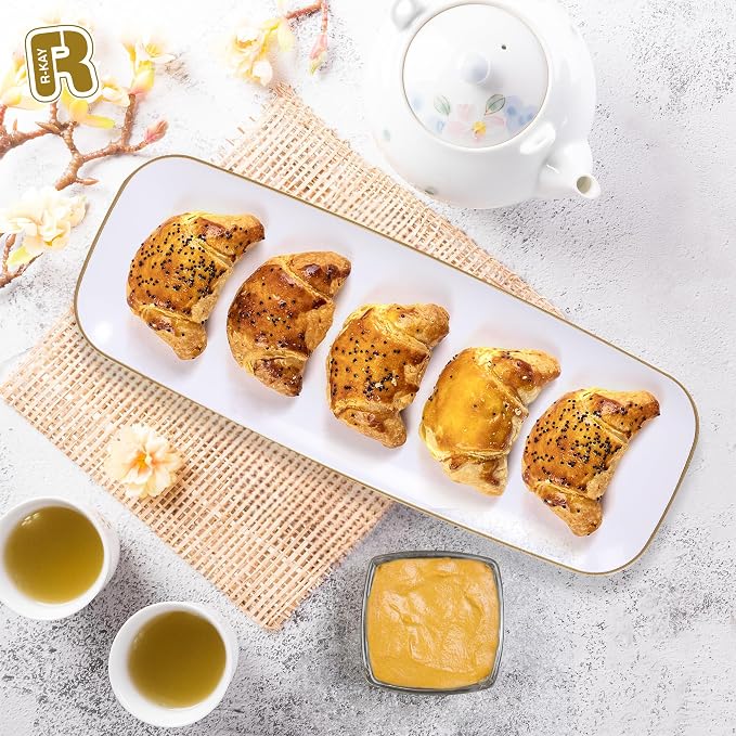 R-kay 4 Pack Plastic Serving Trays - Image 2