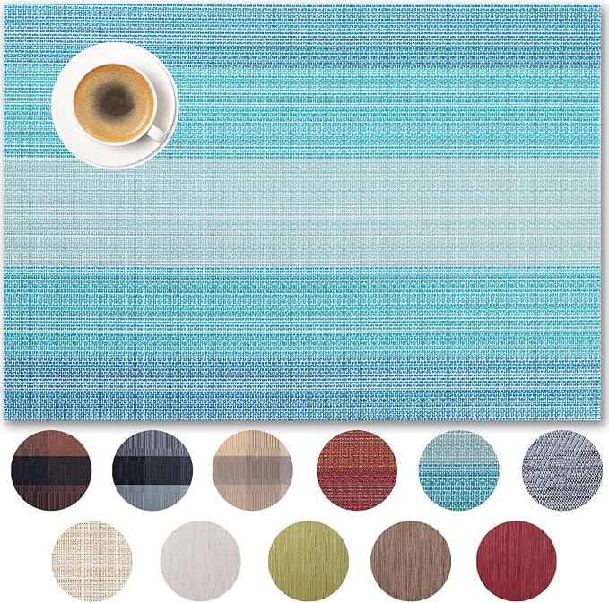 Placemats Set of 8 by Unknown