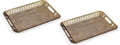 16" Rectangular Metal Tray by Unknown