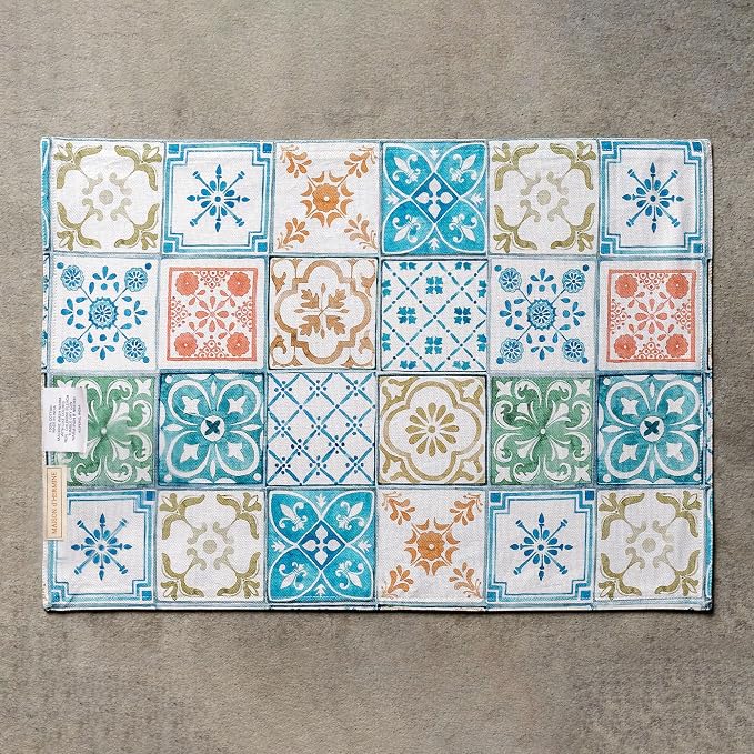 Maison d' Hermine Placemats Set of 4 Reusable 100% Cotton | Cloth Place Mats - Image 9