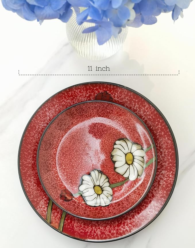 Ceramic Plates For Kitchen, 11 In - Image 3