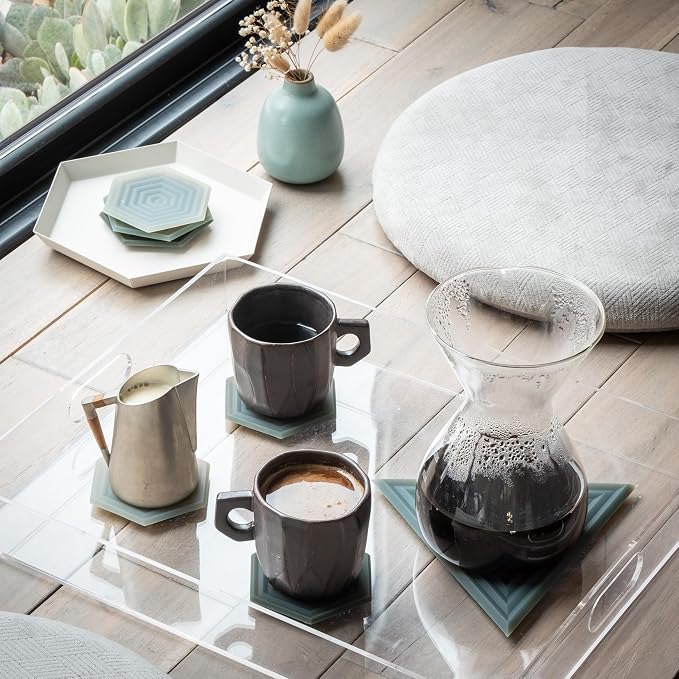 LINE+ARC Silicone Coasters feat. in NYT WireCutter | Waterproof, anti-stain - Image 8