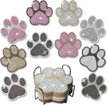 10 pcs Diamond Painting Coasters | Diamond Art Coasters | Dog Paw Diamond Art by LGANHAPY