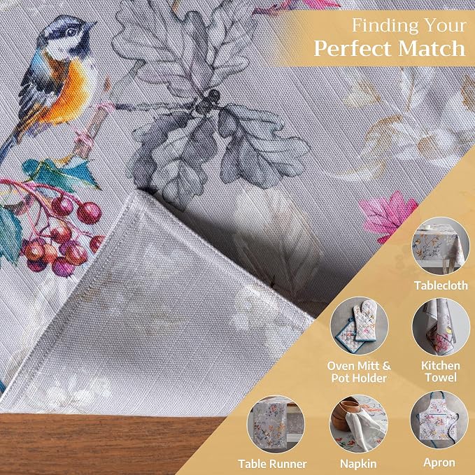 Maison d' Hermine Placemats Set of 4 Reusable 100% Cotton | Cloth Place Mats - Image 5