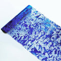Snowkingdom 2 Pieces Royal Blue Table Runner, Sequin Glitter Foil Metallic Thin by Snowkingdom
