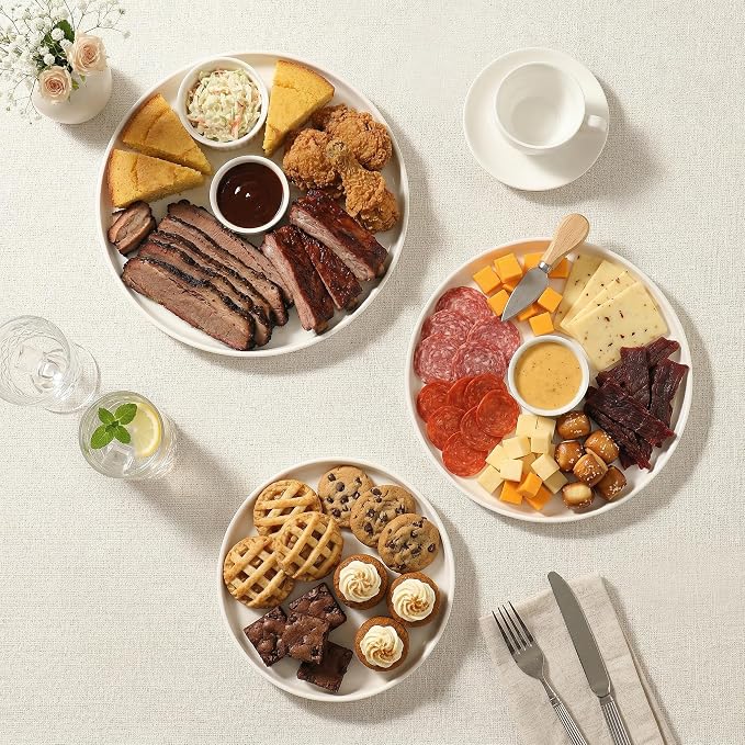 Dizada Round Serving Platters 3-Pack - Image 6