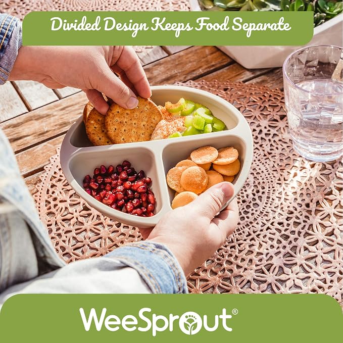 WeeSprout Suction Plates with Lids - Image 9