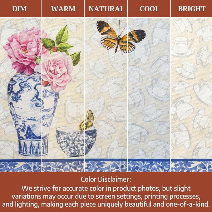 Maison d' Hermine Placemats Set of 4 Reusable 100% Cotton | Cloth Place Mats - Image 6