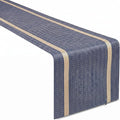 FAVE Navy Blue Table Runner Woven by FAVE