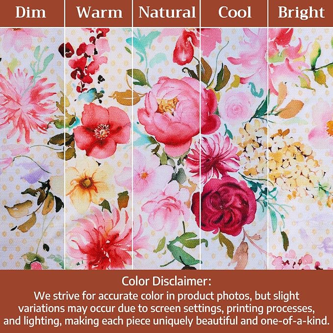 Maison d' Hermine Placemats Set of 4 Reusable 100% Combed Cotton | Cloth Place - Image 9