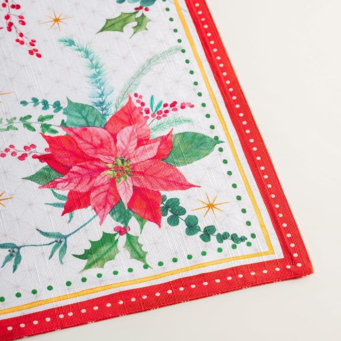 Maison d' Hermine Placemats Set of 4 Reusable 100% Cotton | Cloth Place Mats - Image 9