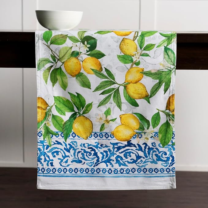 Maison d' Hermine Table Runner 100% Cotton 14.50" x 72" | Table Runners 72 - Image 8