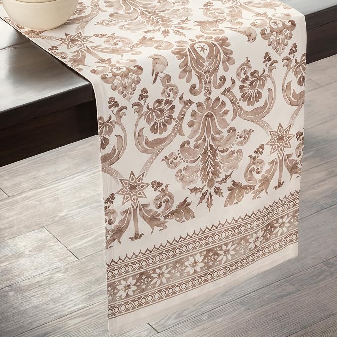 Maison d' Hermine Table Runner 100% Cotton 14.50" x 108" | Table Runners 108 - Image 9