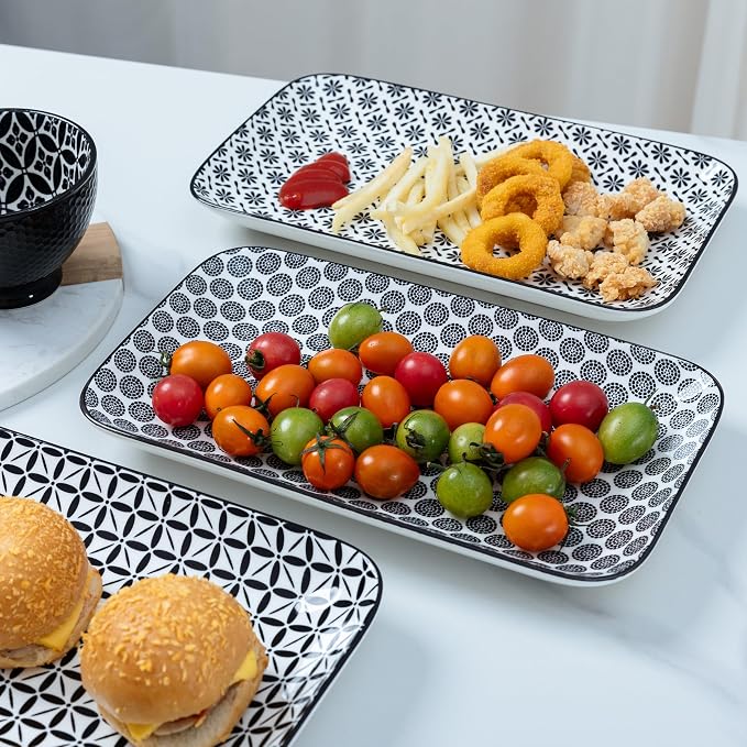 LEHAHA Serving Platters Set of 4, Serving Dishes - Image 2