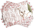Maison d' Hermine Placemats Set of 4 Reusable 100% Cotton | Cloth Place Mats by MaisondHermine